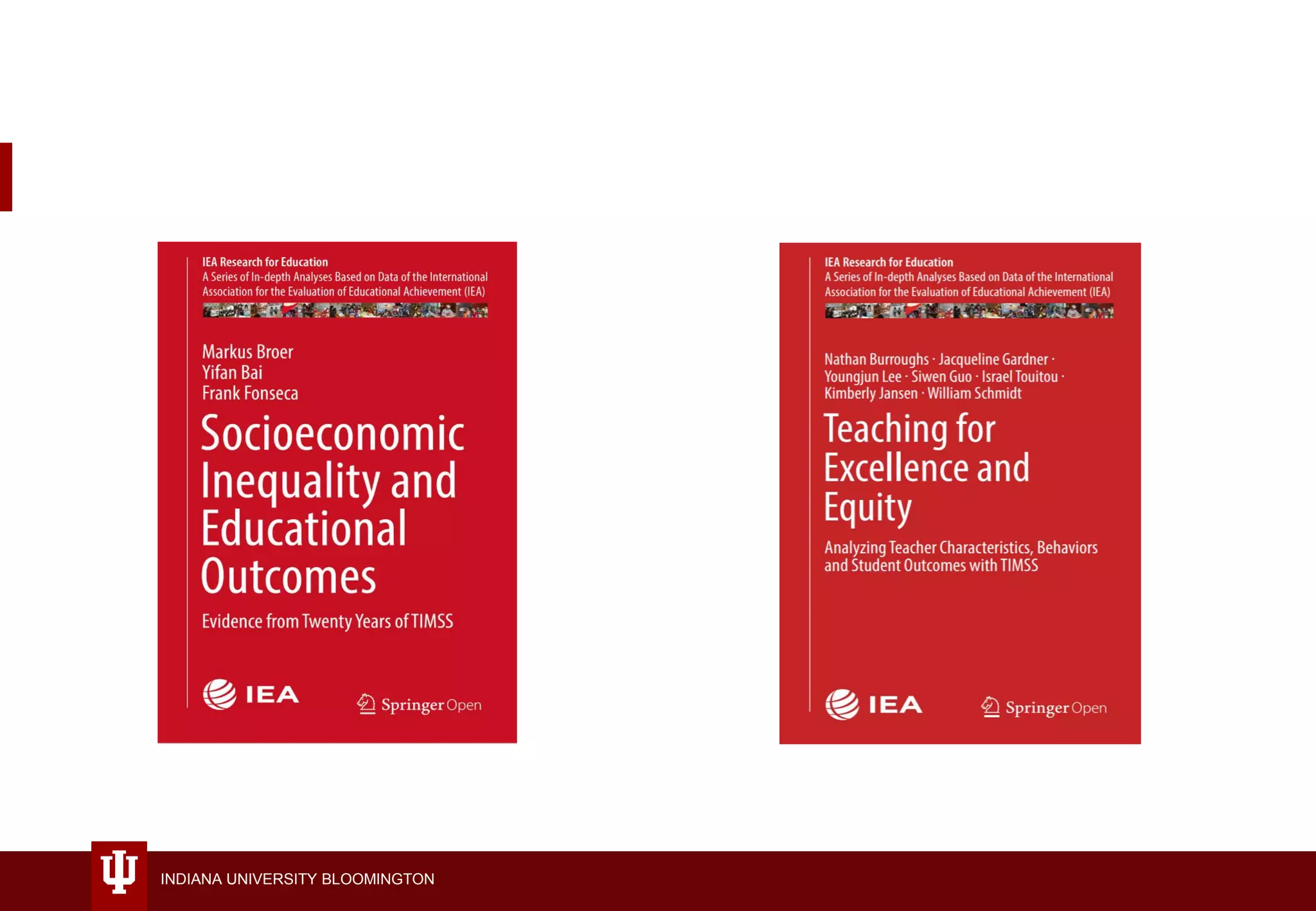 INDIANA UNIVERSITY BLOOMINGTON
 