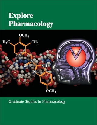 Explore
Pharmacology
Graduate Studies in Pharmacology
 