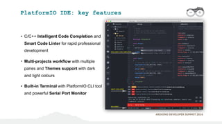 Explore the new development instruments for Arduino with PlatformIO ...