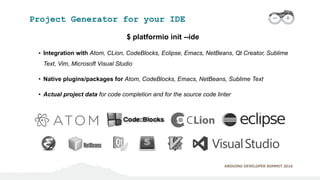 Explore the new development instruments for Arduino with PlatformIO ...