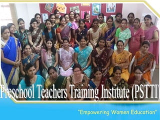 “Empowering Women Education”
 