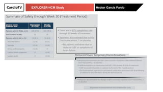 EXPLORER-HCM Study | PDF