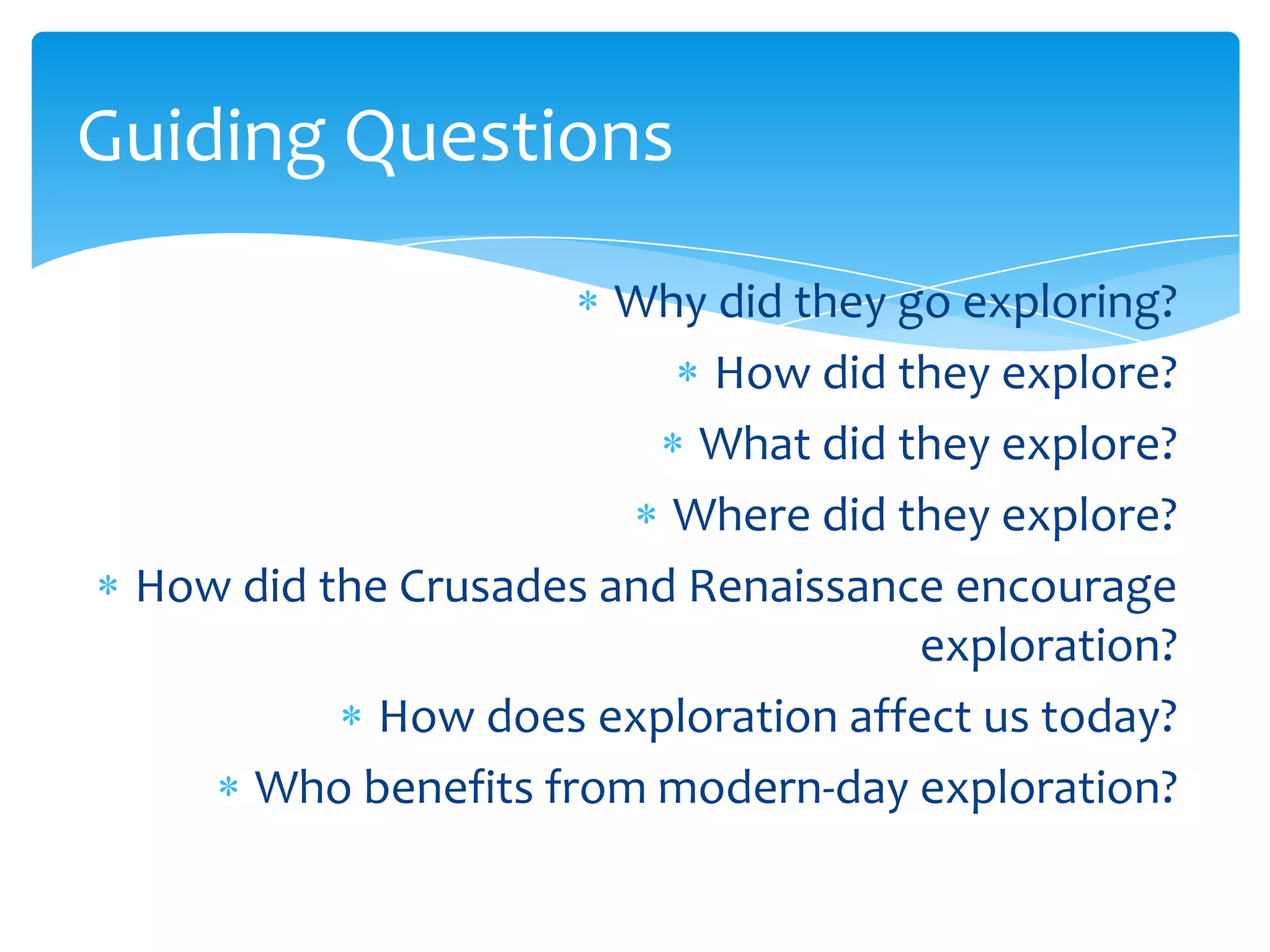 Explorers ppt | PPTX