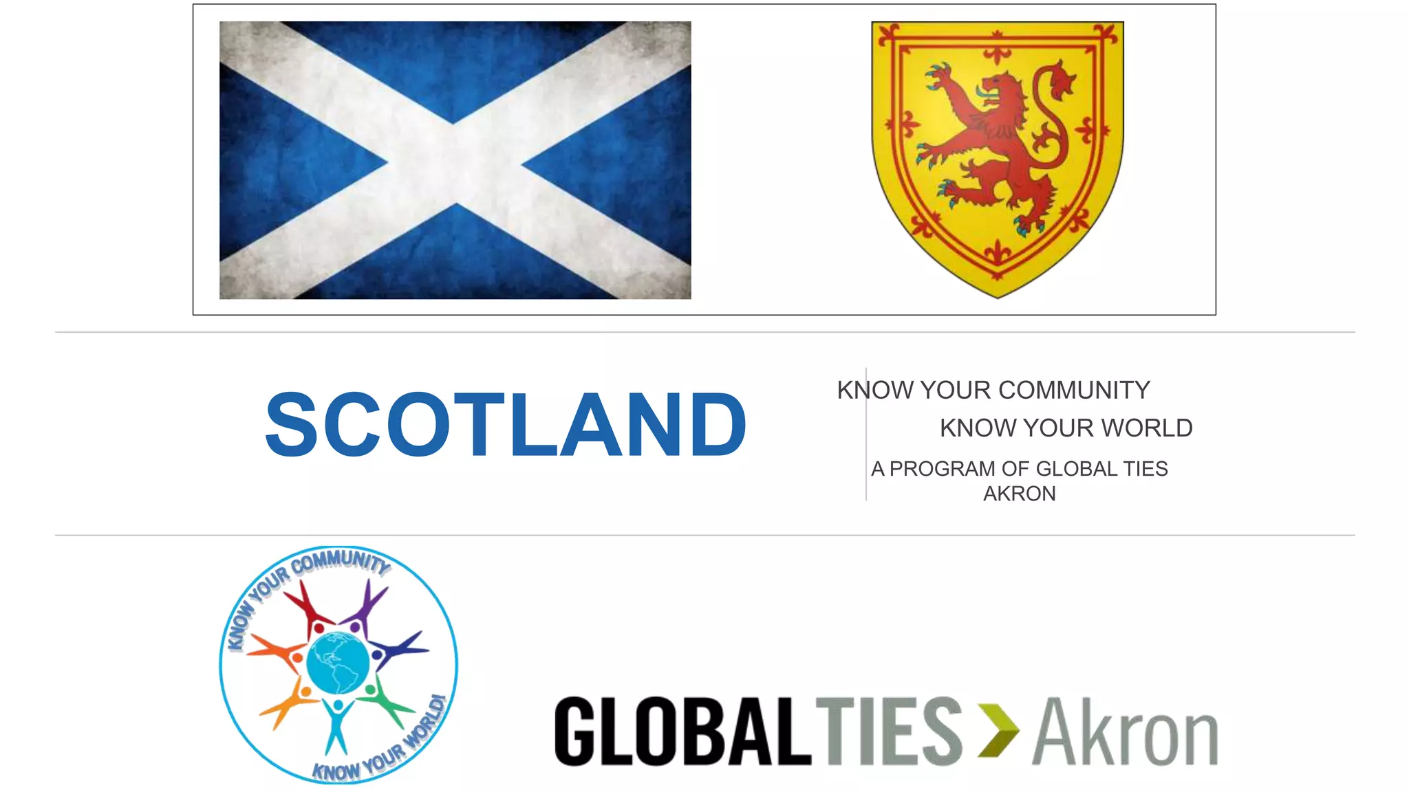 Explore Scotland know your world 2019 | PPT