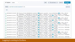 Logging is coming to Grafana
 