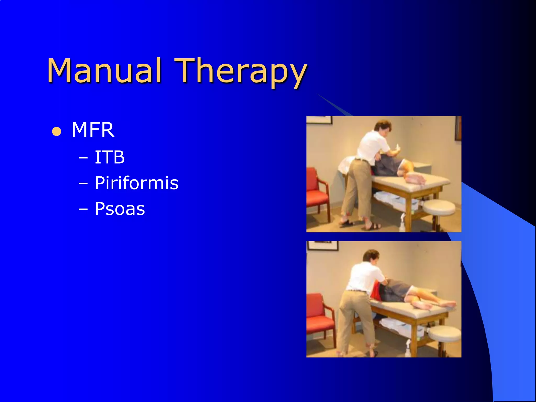 Manual TherapyMFRITBPiriformisPsoas