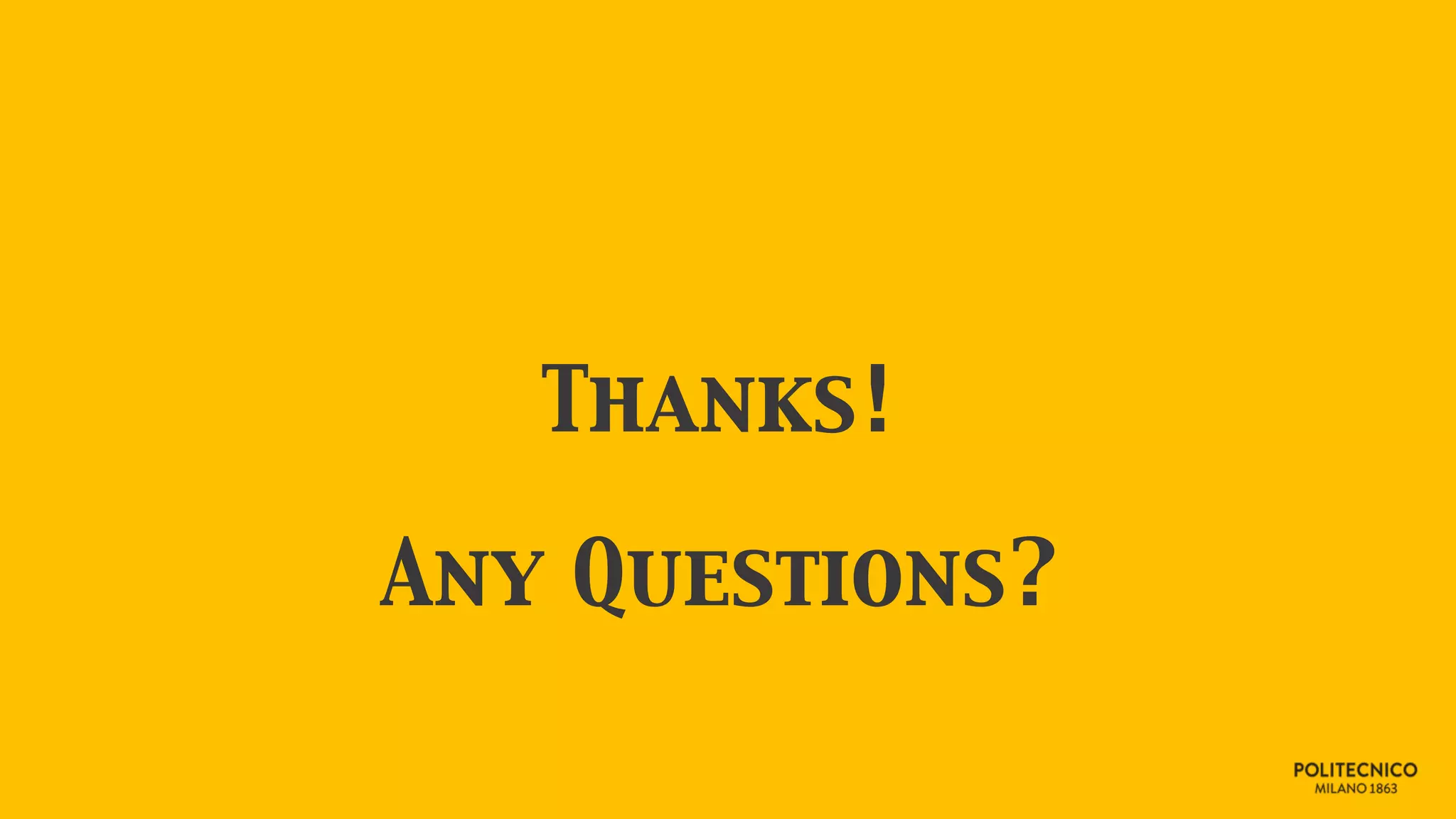 Thanks!
Any Questions?
 