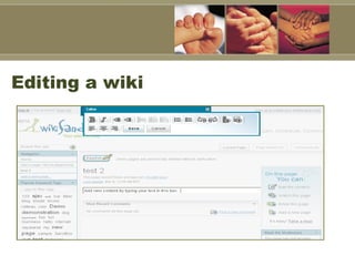 Editing a wiki 