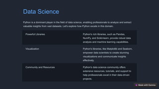 Python Scope In Future | PPT | Free Download