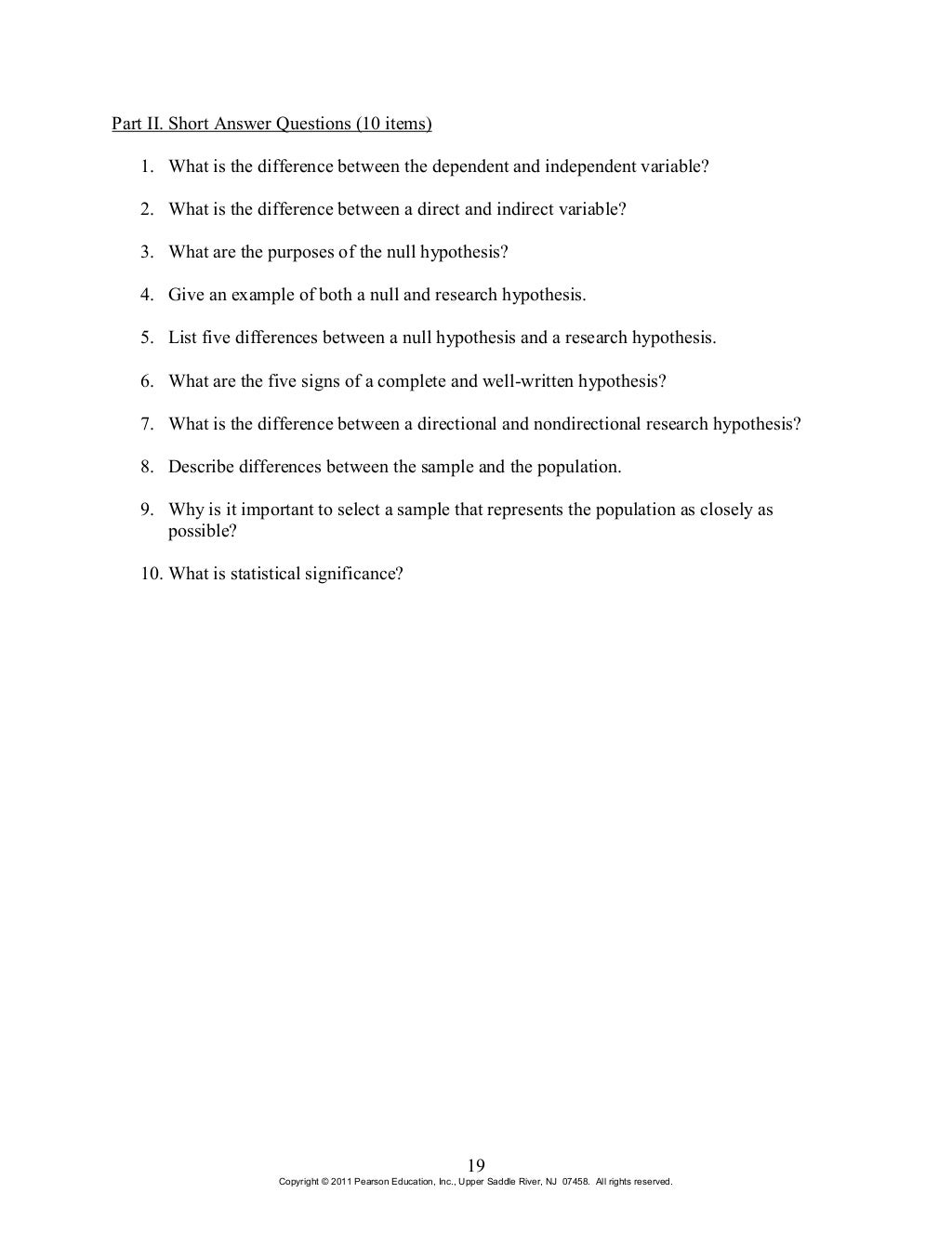 Exploring Research 8th Edition Salkind Test Bank