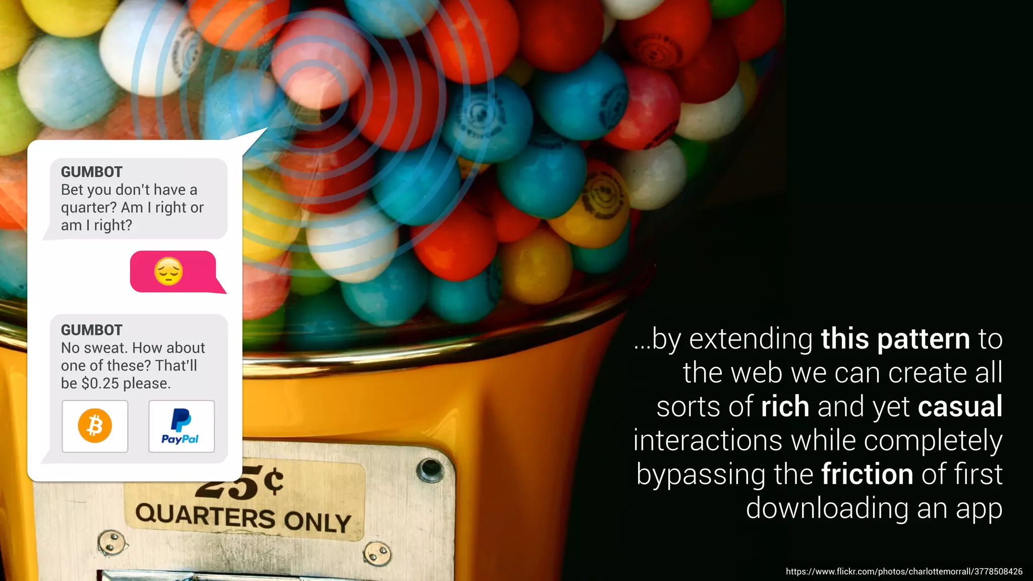 Instead, the app often
communicates with
the cloud, or a local
hub (or ‘bridge’)
which then relays the
command to the
device.
 