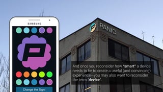 1
Issue a command:
”Lamp on!”
For example…
 