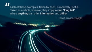 Built-in security features
HTTPS Only
All communications between your
browser and the website (and in this
case, the object) are encrypted.
User Gesture Required
As a security feature, discovering
nearby Bluetooth devices must be
called via a user gesture like a touch
or mouse click.
FitBit
Heart Rate Monitor GO9
 