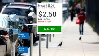 Unnecessarily wide or
greatly overlapping ranges
can result in premature
discovery, introduce
ambiguity and increase
cognitive load.Is there actual value in
being able to “see” this
parking meter’s URL from
100m away? Are you
merely creating noise?
 