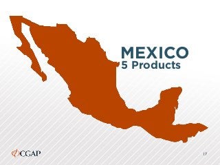 17
MEXICO
5 Products
 