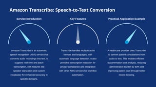 Comprehensive Guide to AWS AI and Machine Learning Services for Text ...