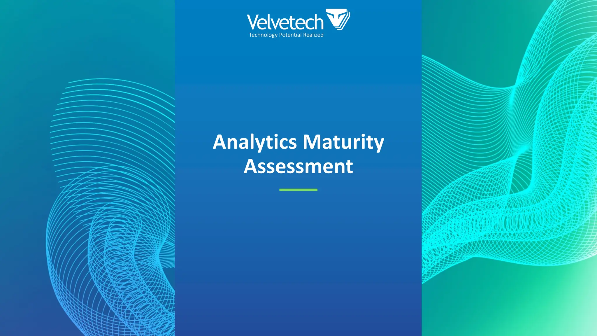 Analytics Maturity
Assessment
 