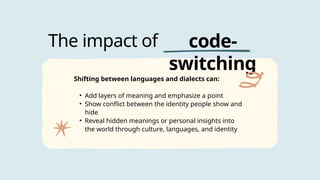 Exploring Code-switching in Poetry Education Presentation in Yellow ...