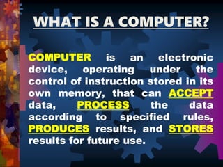 Exploring Computer Fundamentals and Microsoft Windows | PPTX