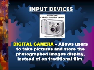 Computer Devices Digital Camera Exploring Computer Fundamentals and Microsoft Windows | PPTX