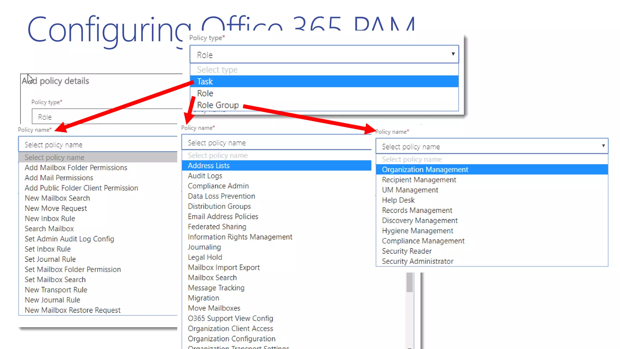 Configuring Office 365 PAM
 