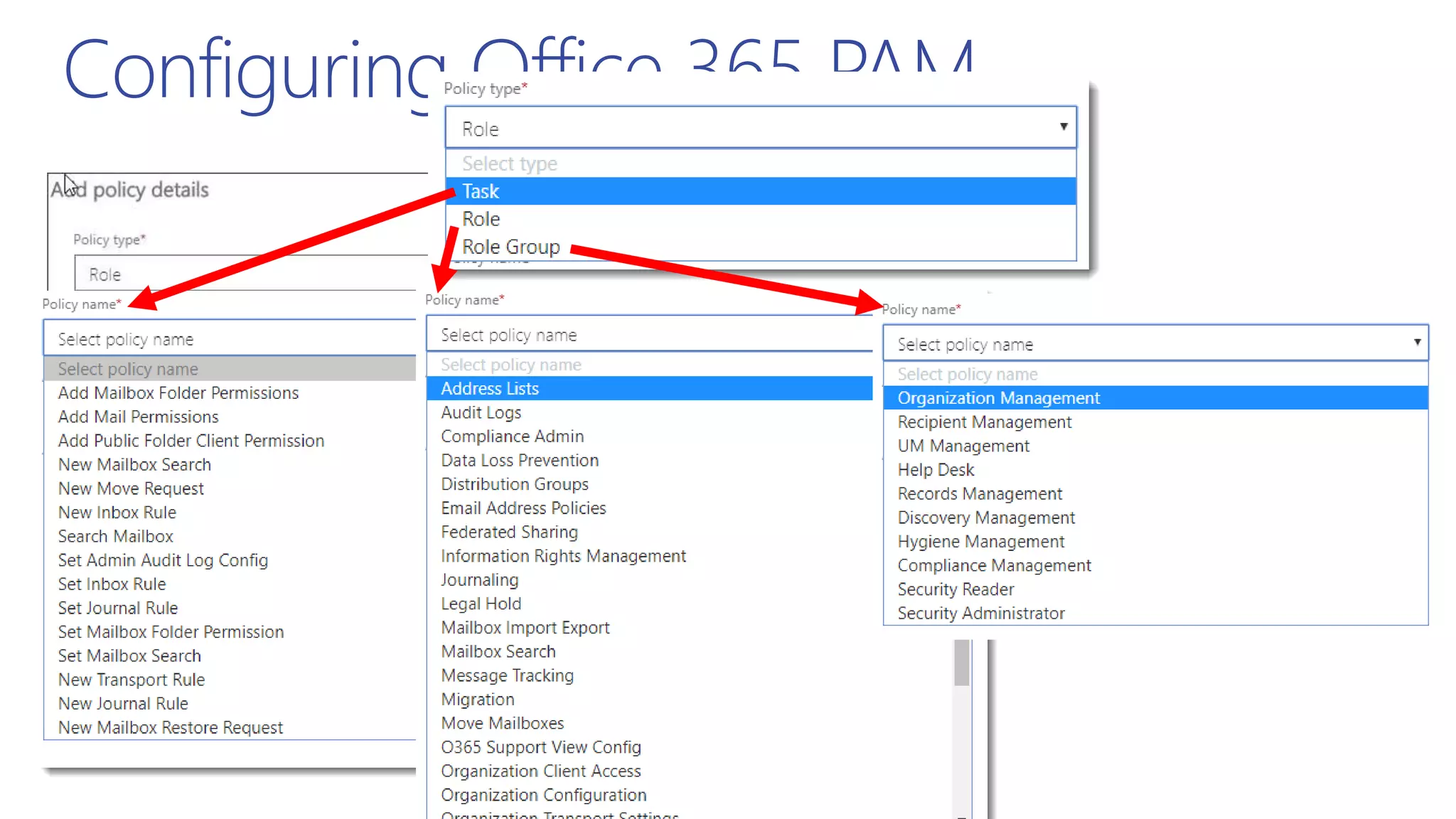 Configuring Office 365 PAM
 