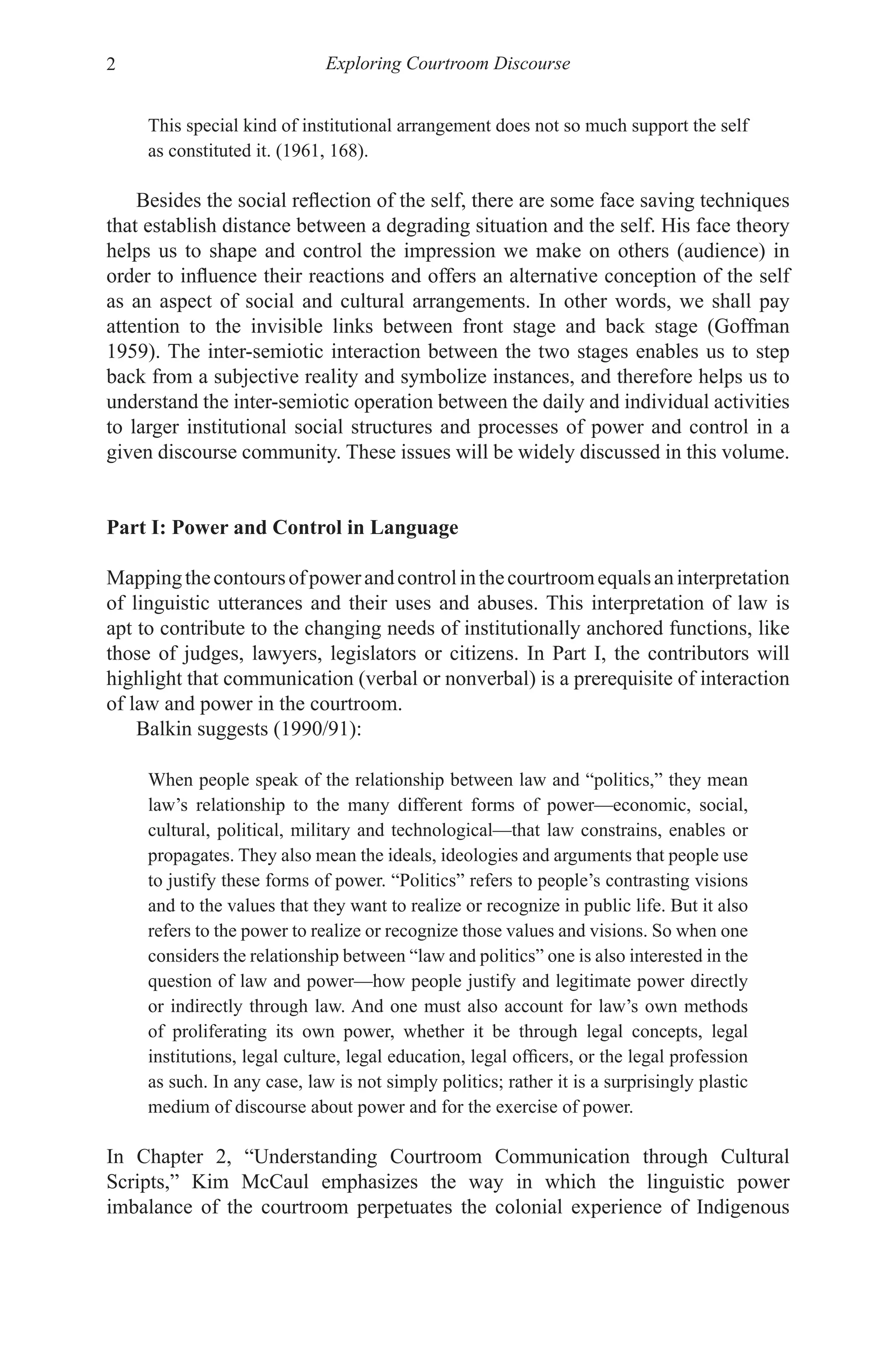 Exploring courtroom discourse_ch1 | PDF