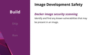 Docker container security