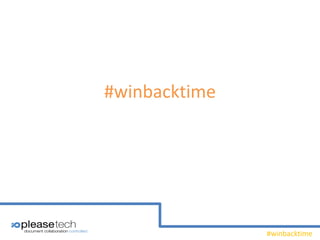 #winbacktime
#winbacktime
 