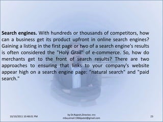 Consider including headers and links that give the store's name, and show a "tree" branching from the homepage to the current page. Visitors should know where they are within the website at all times.
