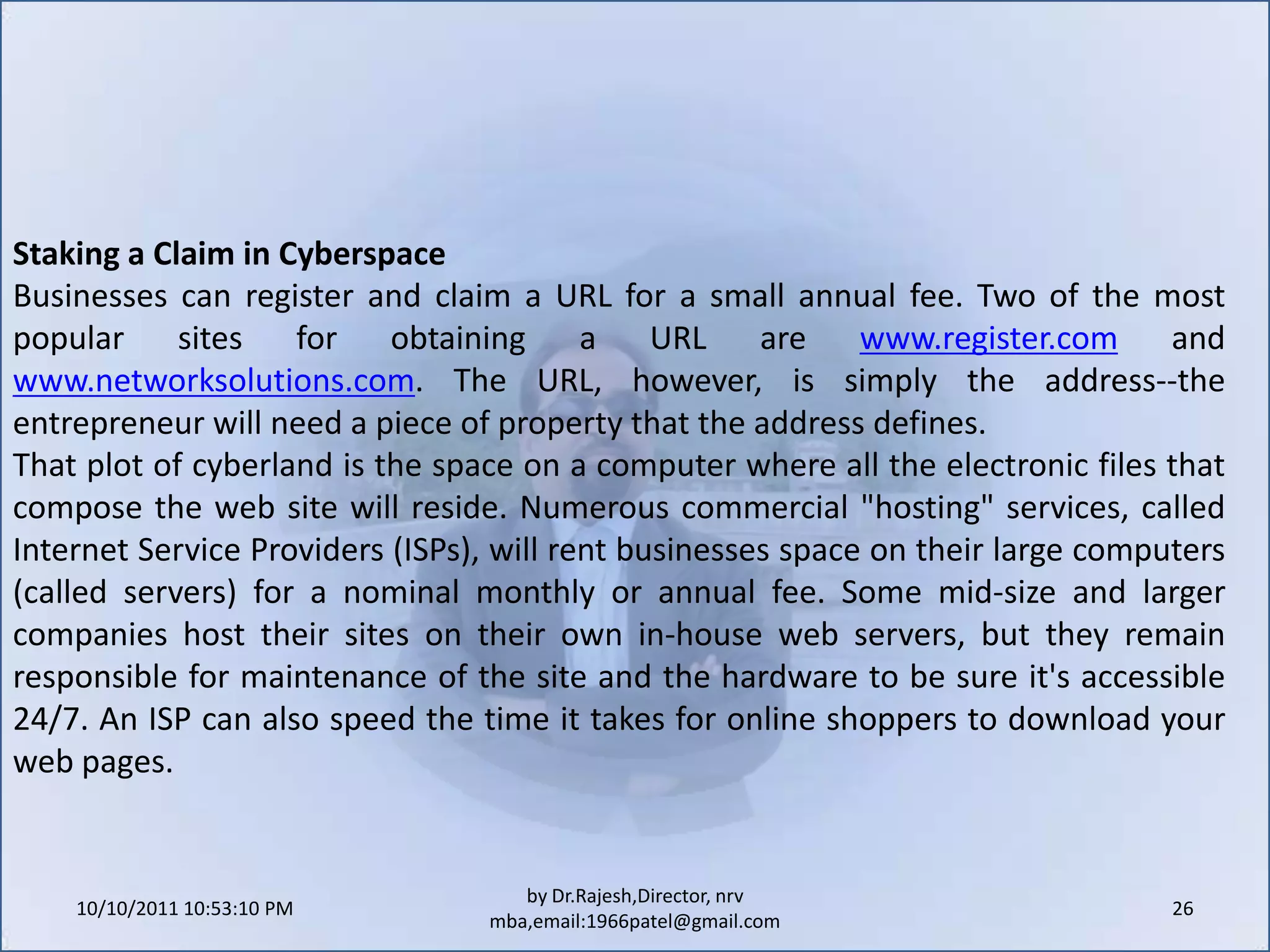 Pay special attention to the quality of information, and ensure that the text is written well and spelled correctly.