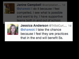 “ I WA N T T E A C H E R S
T O I N N O VAT E A N D
G E T R I D O F T H E
N O T I O N O F A B O X ”
D R . J O H N M A L L O Y
H A M I LT O N - W E N T W O R T H D I S T R I C T S C H O O L B O A R D
 