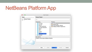 NetBeans Platform App
 