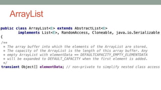 ArrayList
 