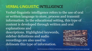 Exploring how technology caters to your students multiple intelligences ...