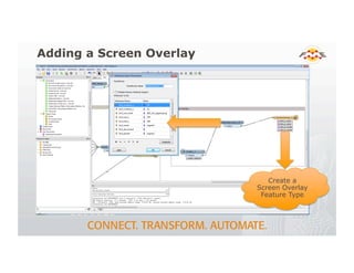 Adding a Screen Overlay
Create a
Screen Overlay
Feature Type