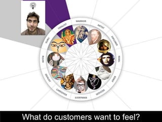 What do customers want to feel?
 
