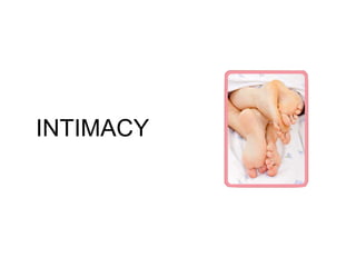 Divider slideINTIMACY
 