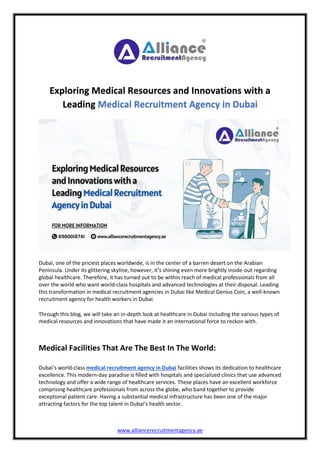 Exploring Medical Resources and Innovations with a Leading Medical 