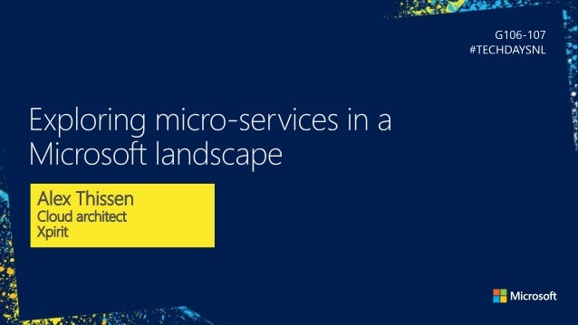 Exploring Microservices In A Microsoft Landscape | exploring microservices in a microsoft landscape Exploring Microservices In A Microsoft Landscape | exploring microservices in a microsoft landscape