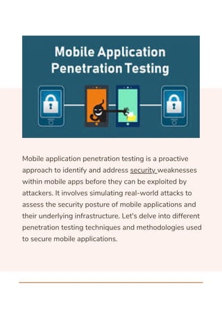 Exploring Mobile Application Penetration Testing Techniques.pdf
