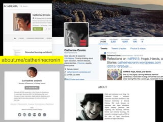 about.me/catherinecronin
 