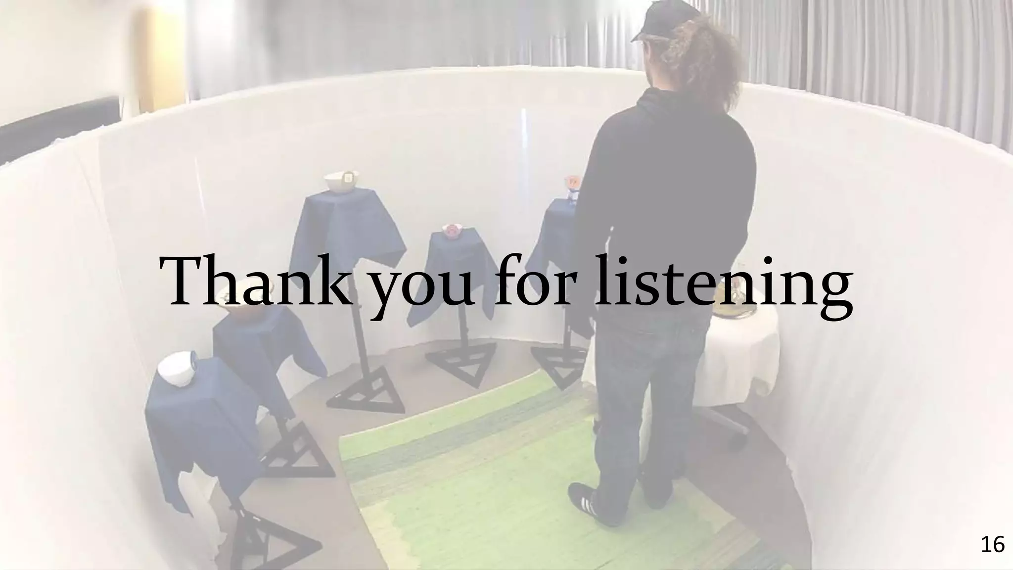 Thank you for listening 
16 
