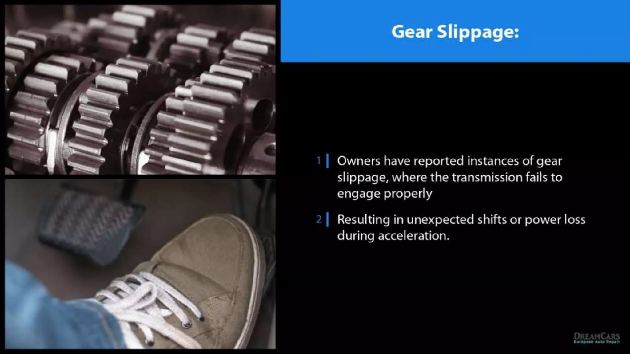 Exploring Persistent Transmission Problems in Porsche Models