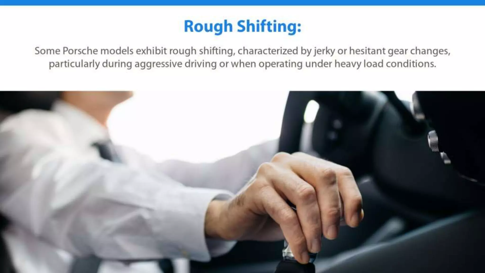 Exploring Persistent Transmission Problems in Porsche Models