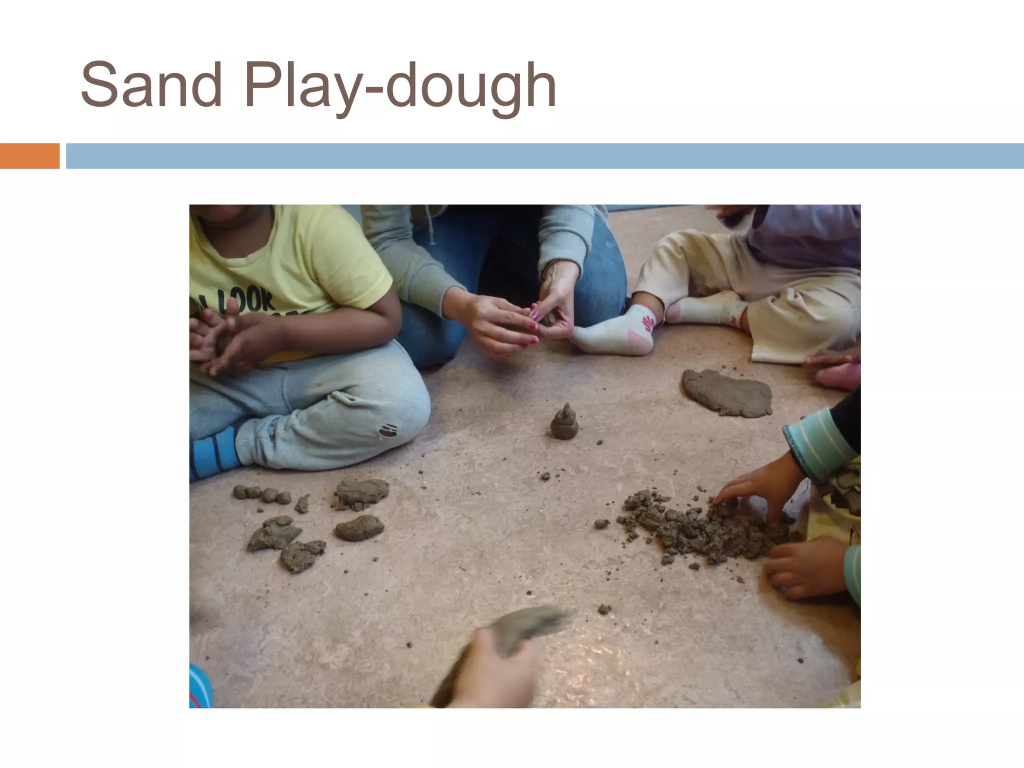 Sand Play-dough
 