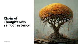 Google Cloud Proprietary & Confidential
Chain of
Thought with
self-consistency
21
 