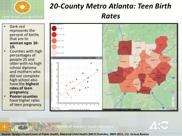 Teenage Pregnancy Rates By County In Georgia Teenage Pregnancy