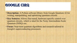 Exploring Quantum Computing Simulation Tools and Fundamentals ...