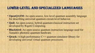Exploring Quantum Computing Simulation Tools and Fundamentals ...